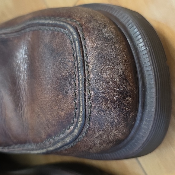 Dr. Martens VTG MIE Brown T Strap 8469 Rare Slide Buckle MaryJane UK 5 Sz 7.5-8 - Picture 15 of 16